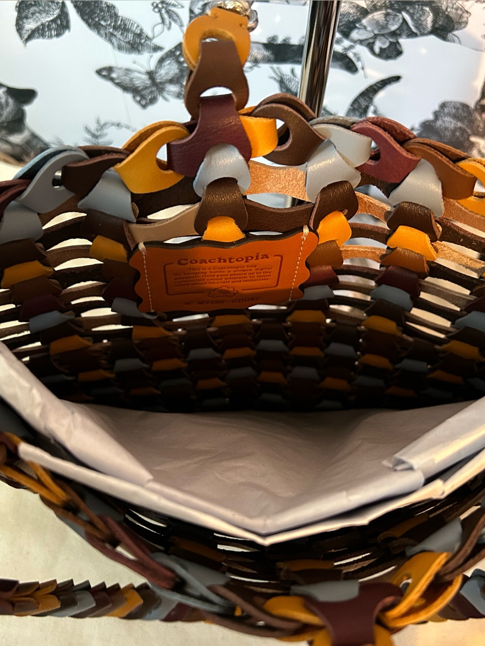 COACHTOPIA LINKS SHOULDER BAG NWT - Picture 8 of 10